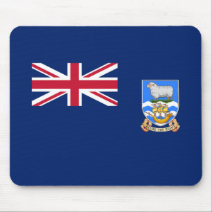 Falklandinseln-Flagge Mousepad