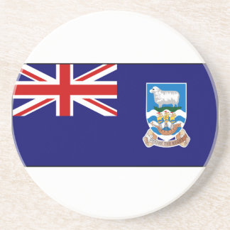 Falklandinseln-Flagge Sandstein Untersetzer