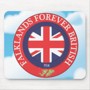 Falklandinseln für immer britisch mousepad