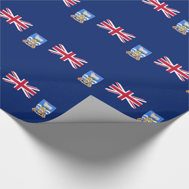Falklandinseln Geschenkpapier (Ecke)