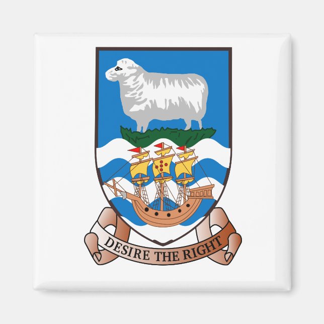 Falklandinseln (Malvinas) FK Magnet (Vorne)