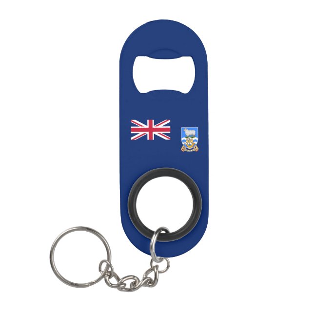 Falklandinseln Mini Flaschenöffner (Vorderseite)