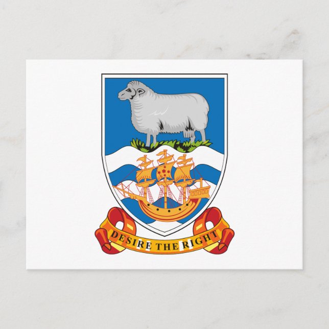 Falklandinseln Postkarte (Vorderseite)