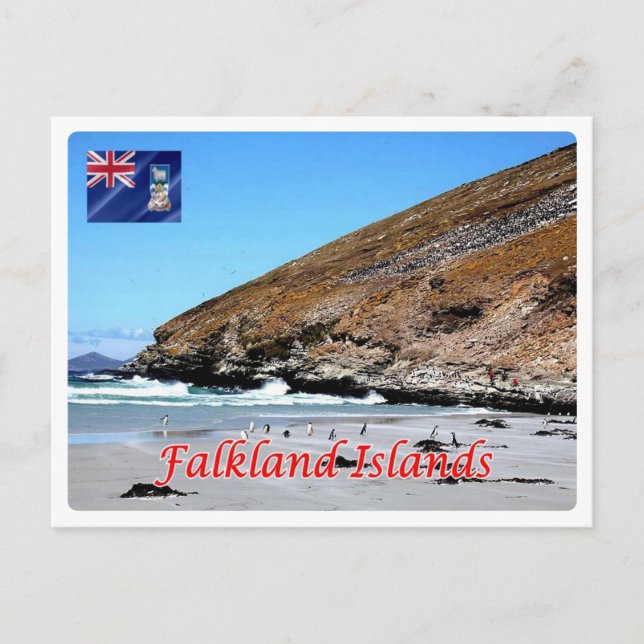 Falklandinseln - postkarte (Vorderseite)