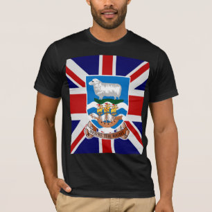 Falklandinseln-Qualitäts-Flagge T-Shirt