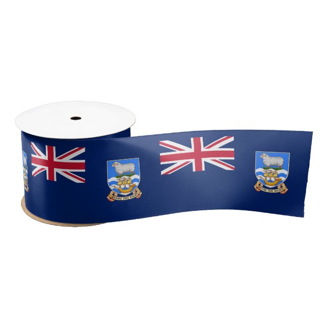 Falklandinseln Satinband (Spule)