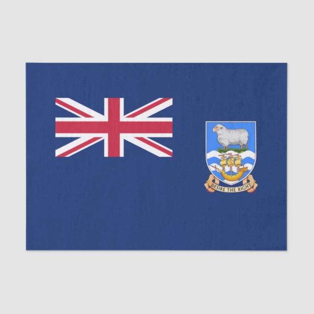 Falklandinseln Seidenpapier (Vorderseite)