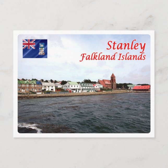 Falklandinseln - Stanley - Postkarte (Vorderseite)