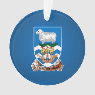 Falklandinseln-Wappen Ornament