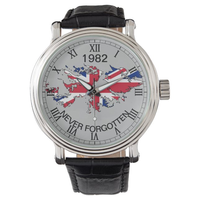 Falklands Armbanduhr (Vorderseite)