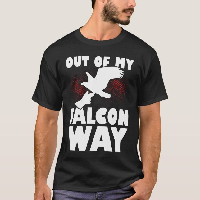 Falkner Falkenjäger Falkner Tracker Entenjäger T-Shirt (Vorderseite)