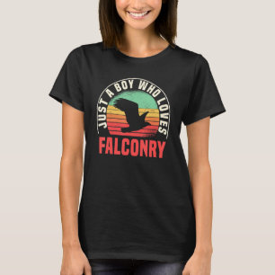 Falkner Falknerei Retro Vintage Gamehawking Hawker T-Shirt