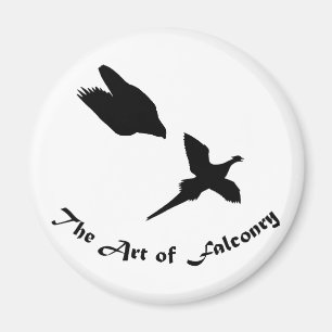 Falknerei - Peregrine Falken Magnet