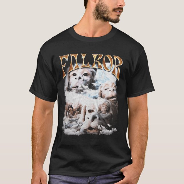 Falkorhe Never Ending Story retro T-Shirt (Vorderseite)