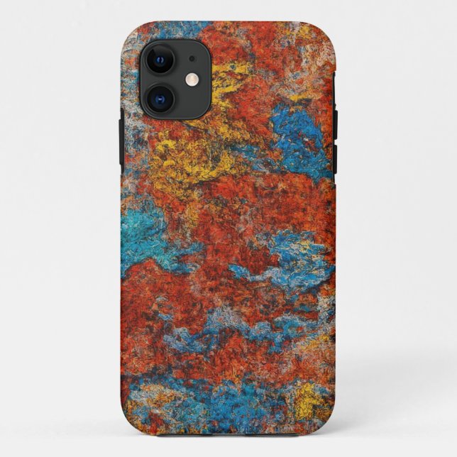Fall "abstrakt Elementarart Mobile" Case-Mate iPhone Hülle (Rückseite)