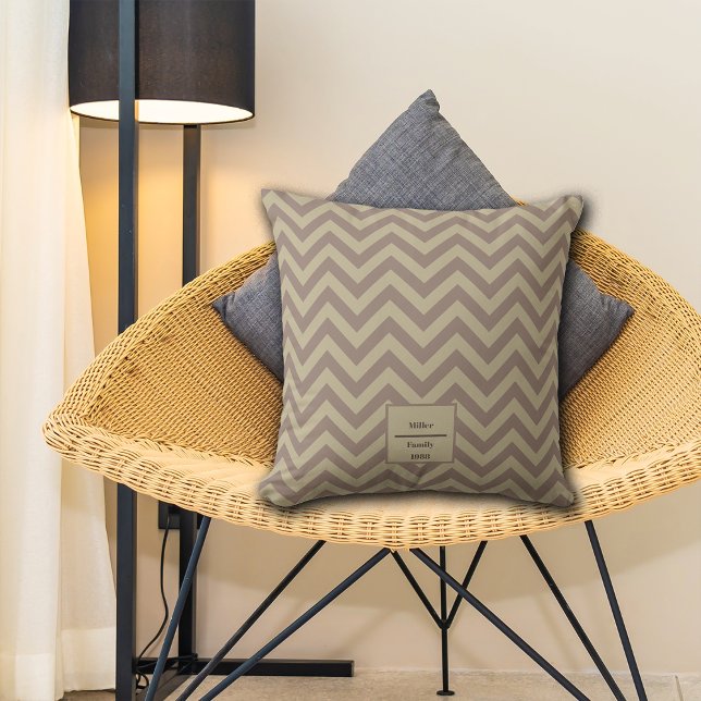 Fall Abstrakt Hill Views Individuelle Name Kissen (Von Creator hochgeladen)