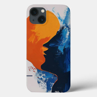 Fall abstrakte künstlerische Silhouette Case-Mate iPhone Hülle