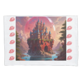 Fall AI Bubble Castle Pillow Kissenbezug