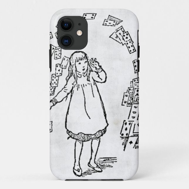 Fall Alice im Wunderland Fall Mate Case-Mate iPhone Hülle (Rückseite)