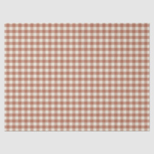 Fall Amaro auf Panna Cotta Gingham - Karomuster. Seidenpapier