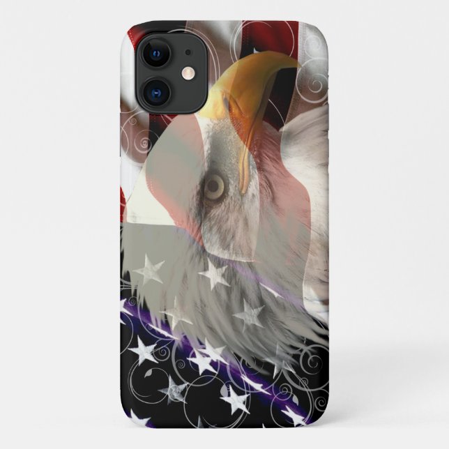 Fall "American Eagle Flag iPhone 5" Case-Mate iPhone Hülle (Rückseite)