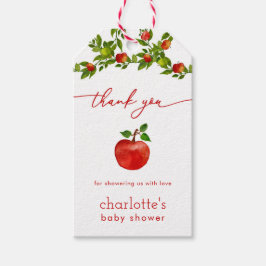 Fall Apple Baby Dusche Gevor Tag Geschenkanhänger