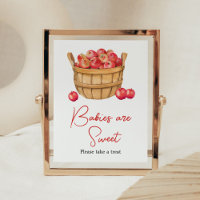 Fall Apple Basket Baby Dusche Babys sind süß