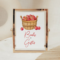 Fall Apple Basket Baby Dusche Bücher und Geschenke
