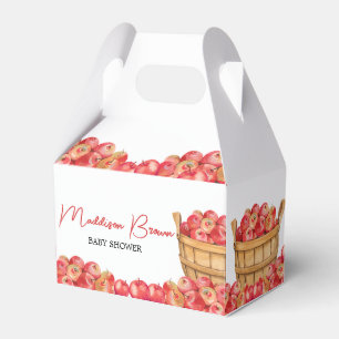 Fall Apple Basket Baby Dusche Geschenkschachtel