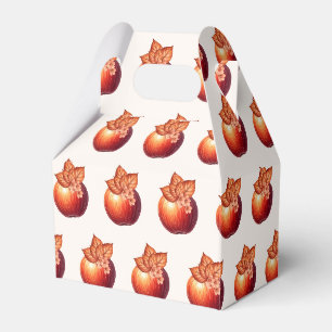 Fall Apple Brautparty Geschenkschachtel