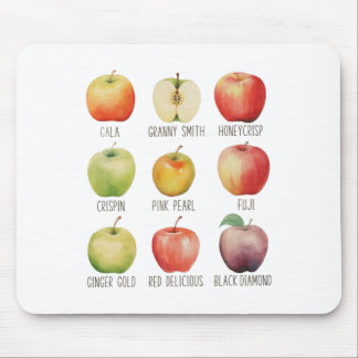 Fall Apple picken Apple Orchard Boho Farm Festhalt Mousepad