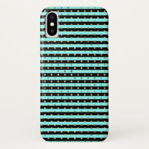 Fall Aqua, Black, Gold Case-Mate iPhone X Hülle