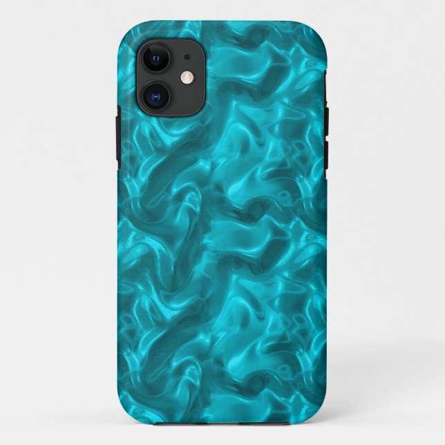 Fall Aqua Silk iPhone 5 Case-Mate iPhone Hülle (Rückseite)