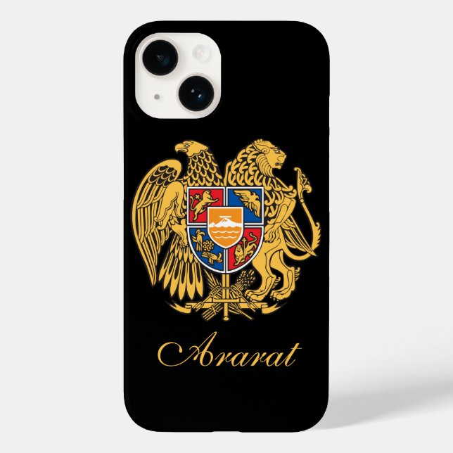 Fall Armenia Flag Fall Mate iPhone Case-Mate iPhone Hülle (Rückseite)