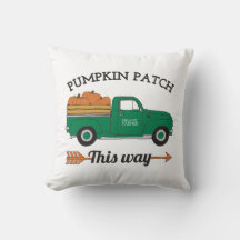 Fall Art Pumpkin Patch Altes Vintages Landhaus LKW