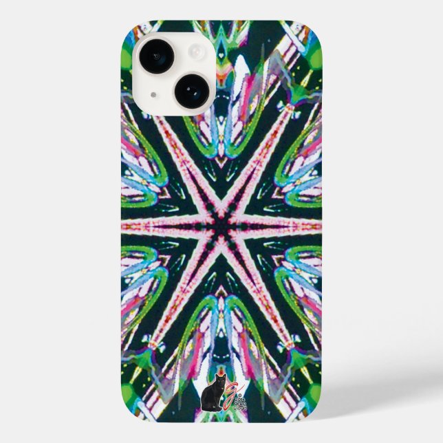 Fall Astral Kaleidoskop iPhone Case-Mate iPhone Hülle (Rückseite)