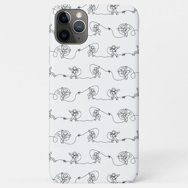 Fall Astronaut Case-Mate iPhone Hülle (Rückseite)