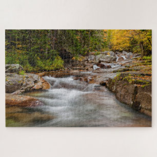 Fall at Jefferson Brook, New Hampshire Puzzle