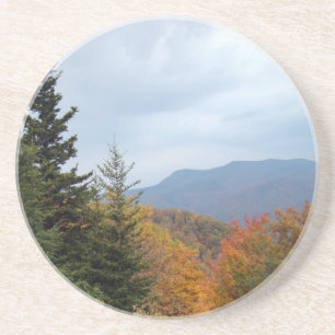 Fall auf dem Blue Ridge Parkway Sandstein Untersetzer