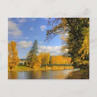 Fall auf den Kettle Postkarte