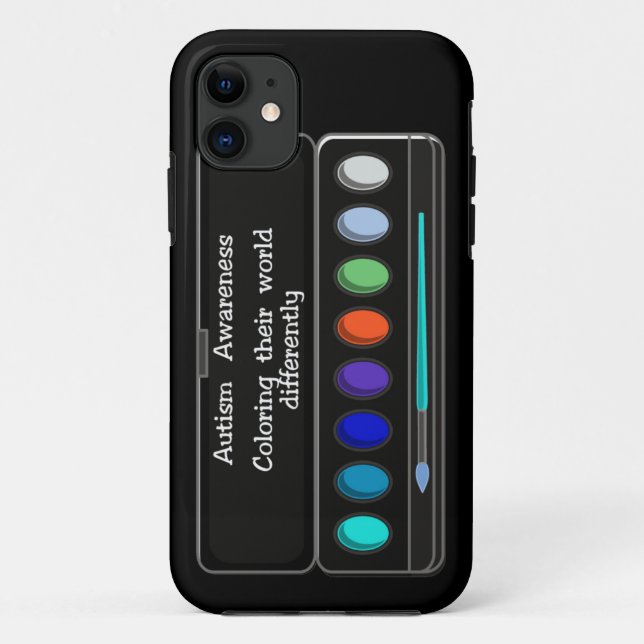 Fall Autismus Färben ihres iPhone 5 Case-Mate iPhone Hülle (Rückseite)