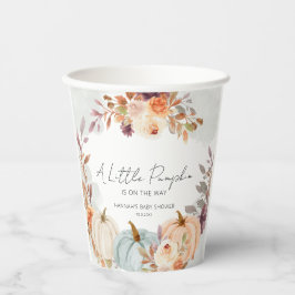 Fall Baby Dusche ein wenig Pumpkin Pappbecher