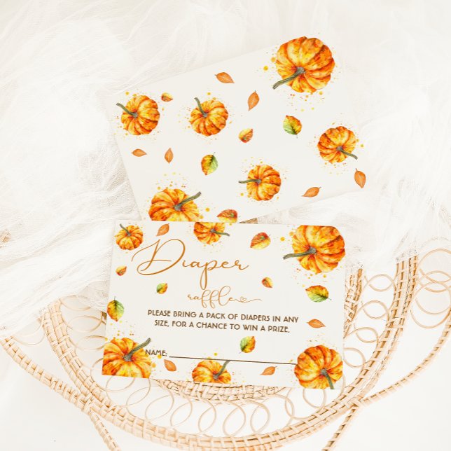 Fall Baby Duwer Diaper Raffle Begleitkarte (Von Creator hochgeladen)