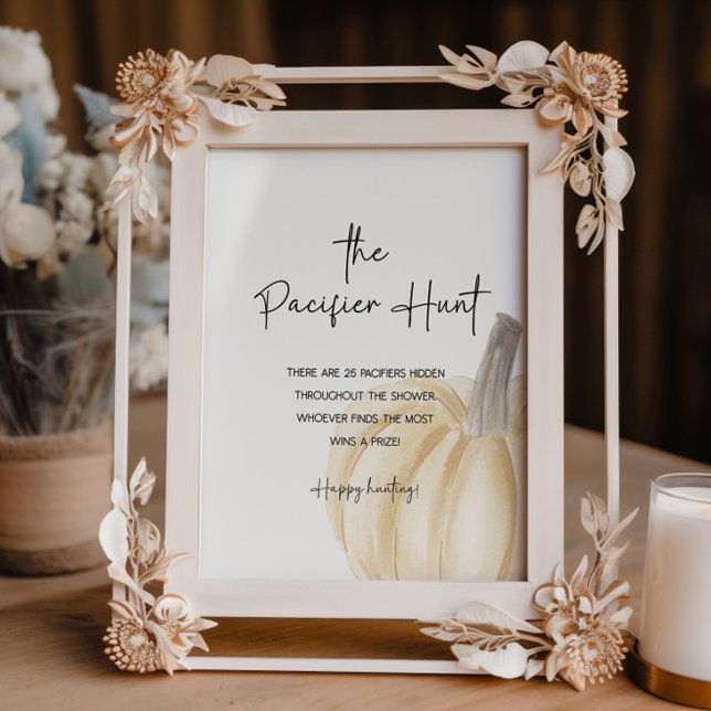 Fall Baby Shooter Poster Schnuller Jagen (Von Creator hochgeladen)