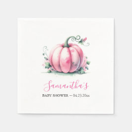 Fall Baby Shower Thema Personalisiert Serviette