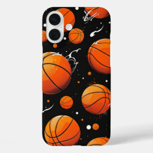 Fall Basketball Bounce iPhone 16 Plus Hülle