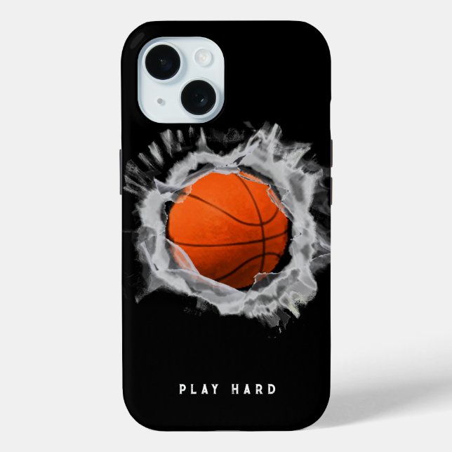 Fall Basketball Case-Mate iPhone Hülle (Rückseite)