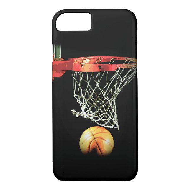 Fall Basketball iPhone 7 Case-Mate iPhone Hülle (Rückseite)