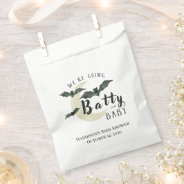 Fall Batty für Baby-Bat Halloween-Babydusche Geschenktütchen
