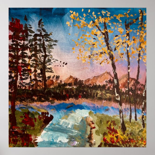 "Fall Bäume: Poster (Vorne)